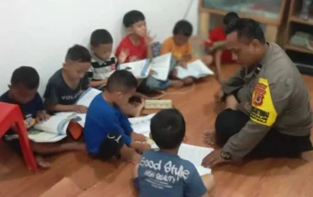 Mendidik Disiplin Sejak Dini, Polisi Tunjukkan Peran sebagai Sahabat Anak