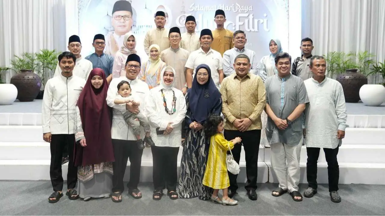 Wali Kota Makassar Silaturahmi Idulfitri, Perkokoh Kebersamaan Antar Lembaga