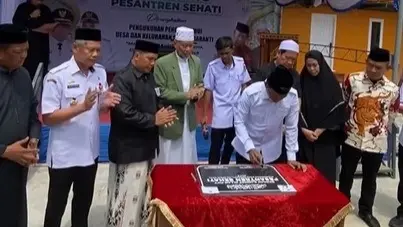 Bupati Sidrap Resmikan Pesantren Sehati di Kecamatan Baranti