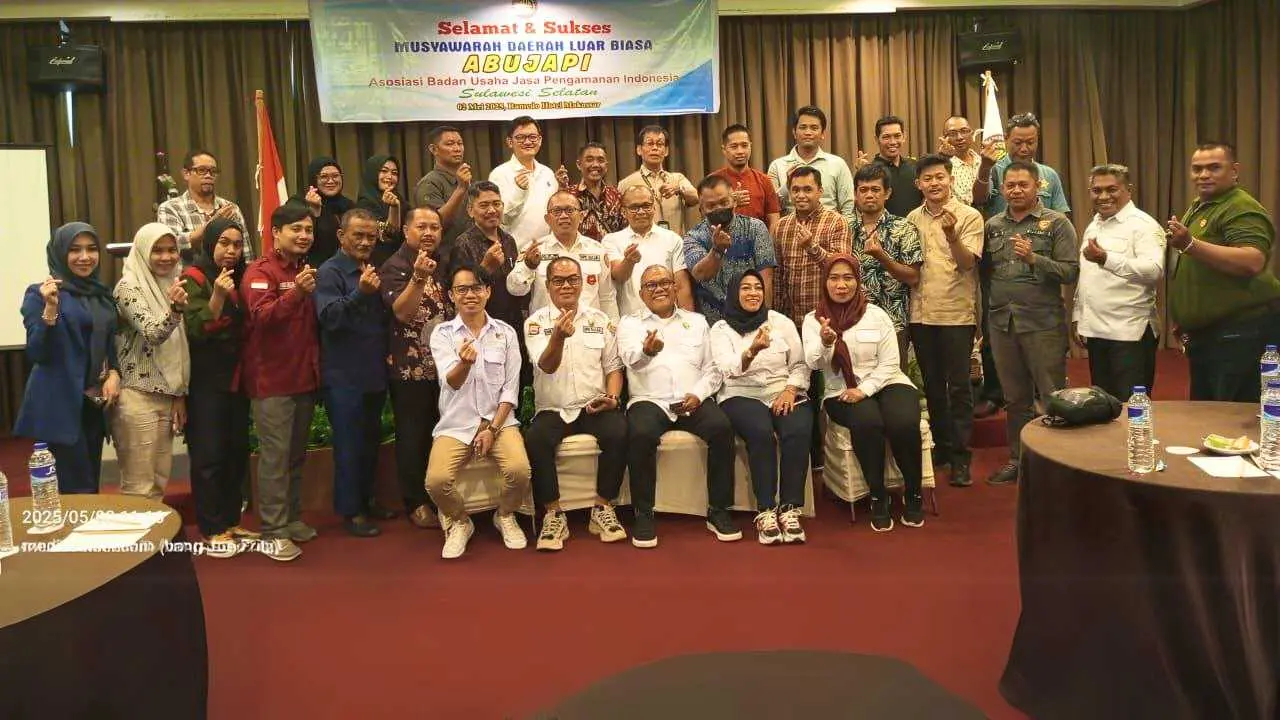 Musdalub ABUJAPI Sulsel Pilih Hariman sebagai Ketua Umum Periode 2025–2030