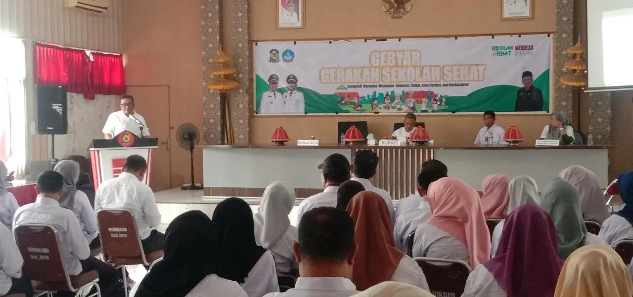 Gebyar Gerakan Sekolah Sehat, Bupati Paris Yasir Sebut di Jeneponto Harus Gila-gila Sedikit Pemimpinnya 