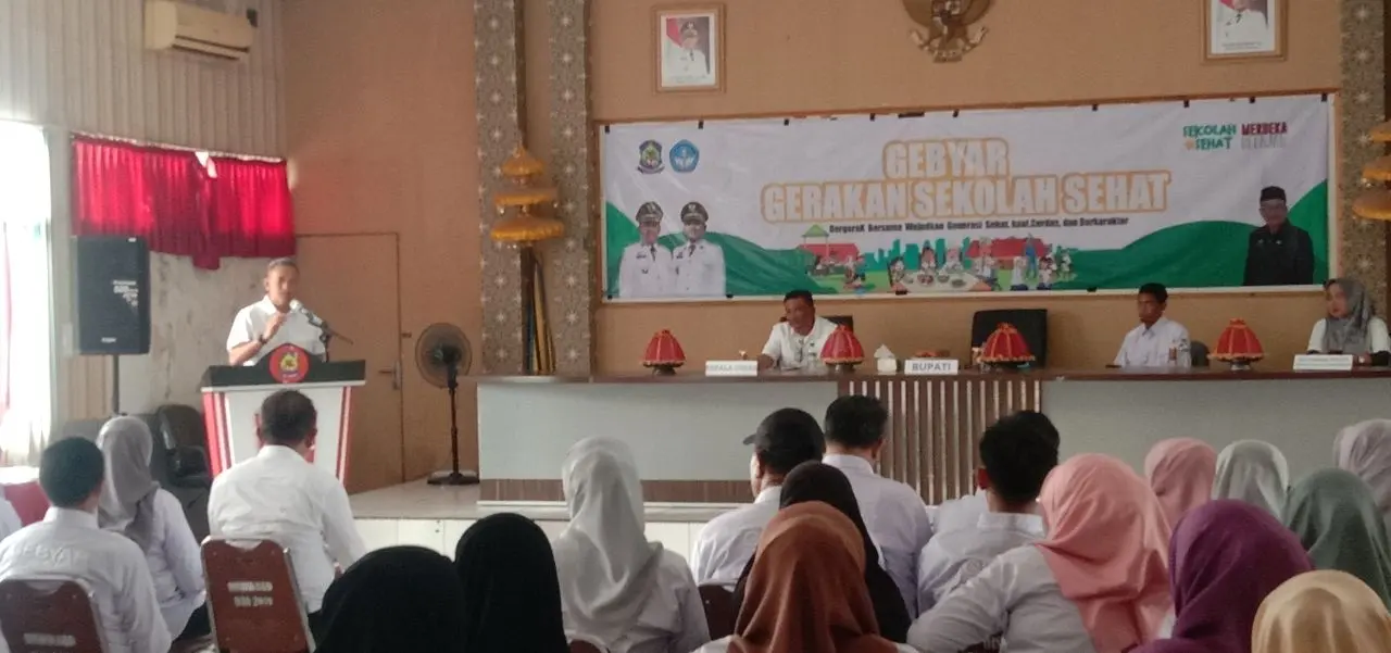 Gebyar Gerakan Sekolah Sehat, Bupati Paris Yasir Sebut di Jeneponto Harus Gila-gila Sedikit Pemimpinnya 