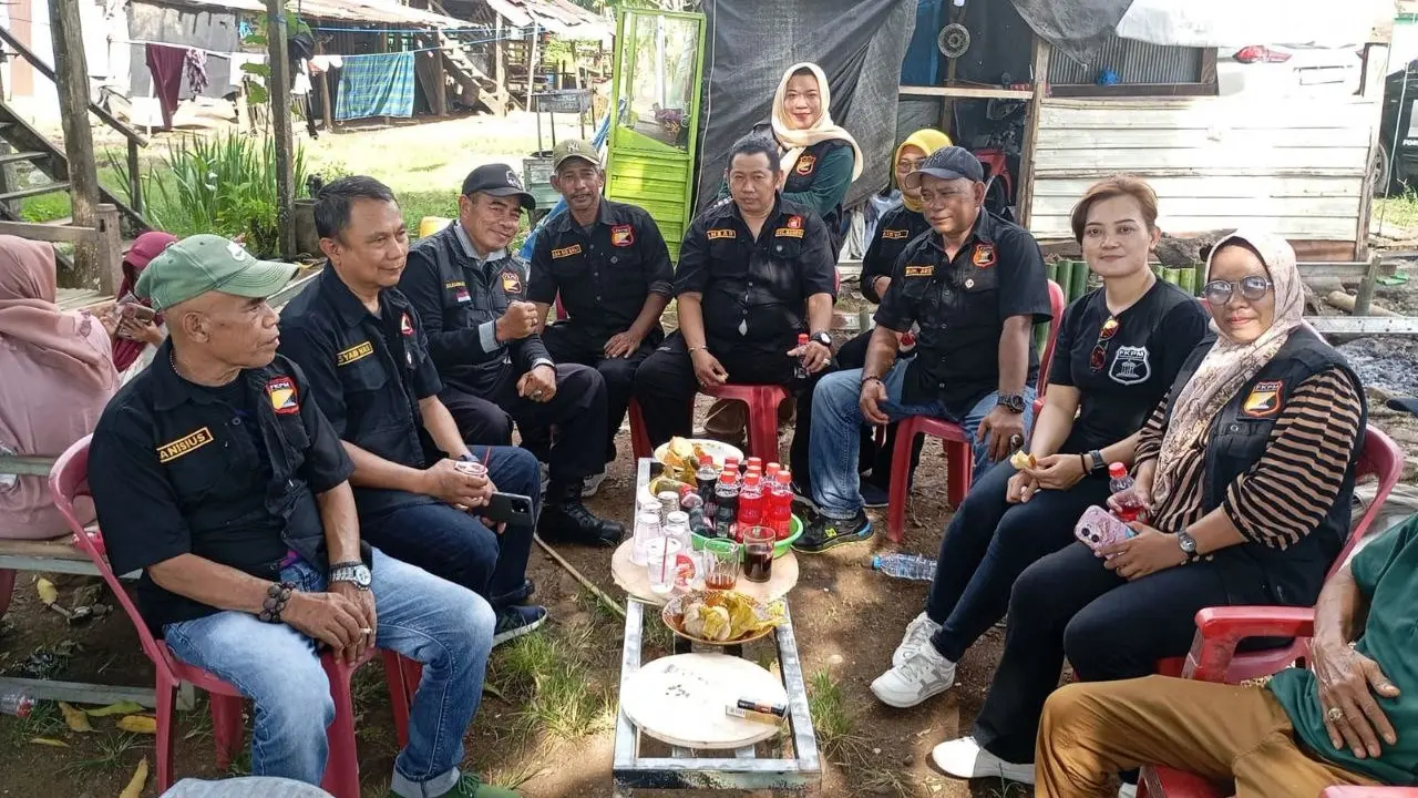 Sinergi Budaya dan Keamanan, FKPM se-Sulsel Hadiri Pesta Adat Lammang di Takalar
