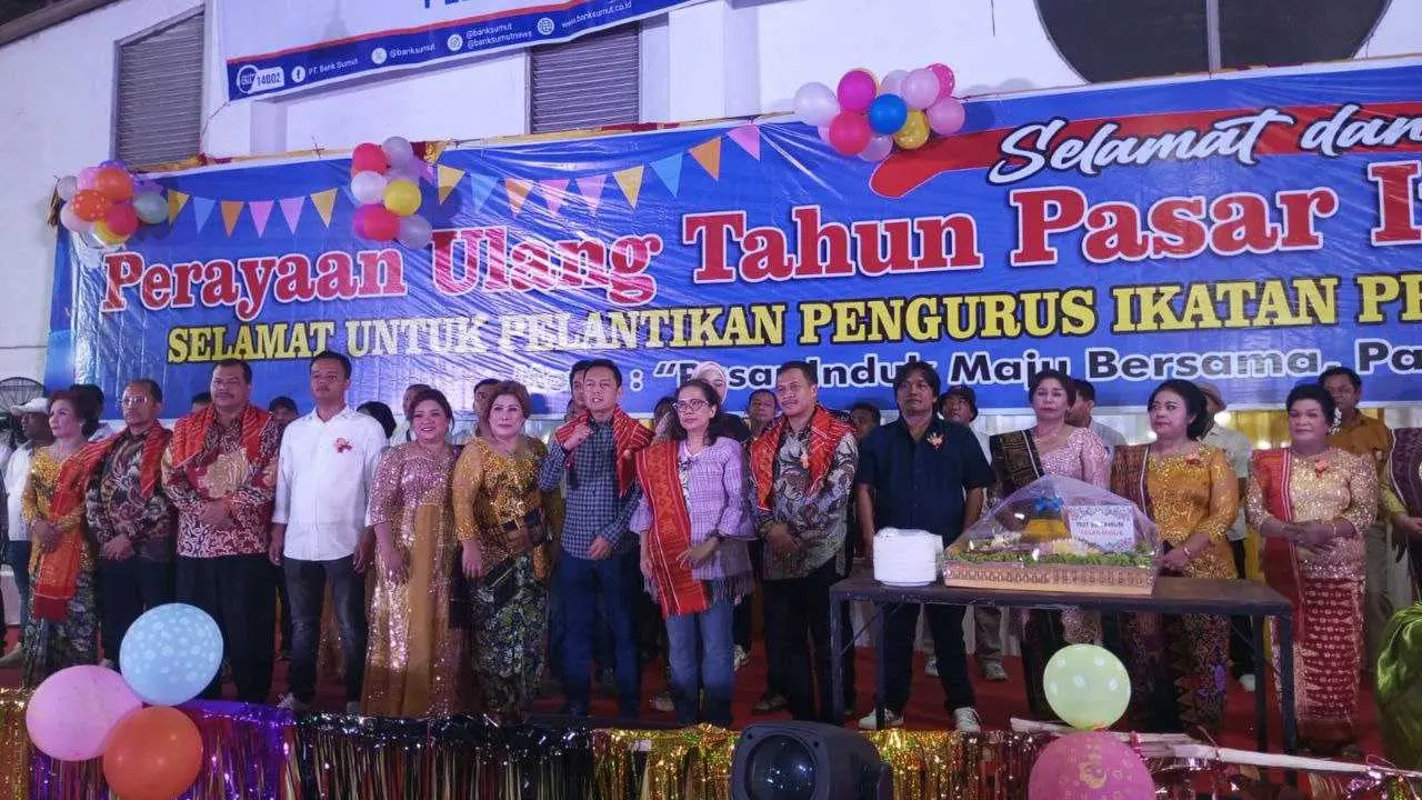 HUT ke-10 Pasar Induk Laucih, Pemkot Medan Tegaskan Komitmen Sejahterakan Pedagang