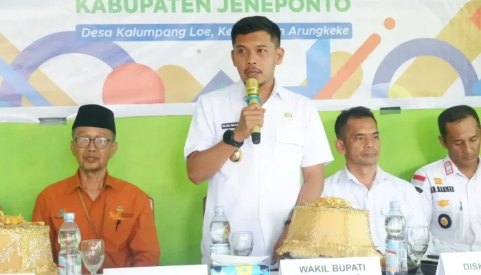 Canangkan Desa Kalumpangloe Sebagai Desa Cinta Statistik, Begini Pesan Wabup Islam Iskandar