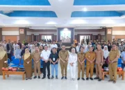 Bupati Jeneponto Buka Bimtek Peningkatan Pemahaman Program JKN Agen Pesiar, Ini Pesannya