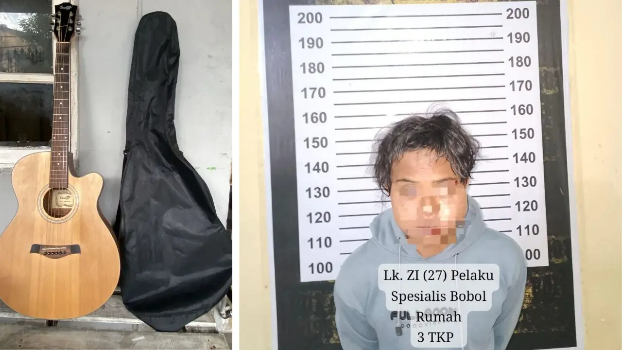 Resmob Manggala Tangkap Dua Pelaku Spesialis Pembobol Rumah dan Jual Barang Curian Lewat Medsos