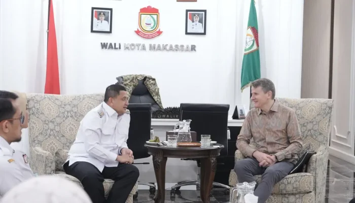 Munafri Ajak Dubes Australia Tangani Sampah, Banjir, dan Transportasi Publik