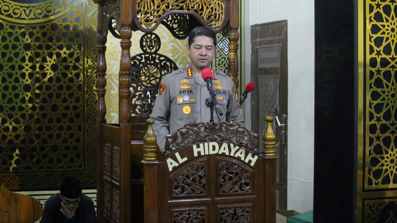 Safari Subuh di Masjid Al Hidayah, Kapolrestabes Makassar Ajak Warga Jaga Kamtibmas