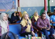 Melinda Aksa Tinjau Pemeriksaan Gigi Anak PAUD di Ujung Tanah