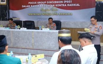 Mabes Polri Gelar FGD Kontra Radikalisme di Polrestabes Makassar
