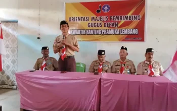 Orientasi Majelis Pembimbing Gudep, Kwartir Lembang Mantapkan Peran Ketua Mabigus