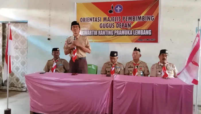 Orientasi Majelis Pembimbing Gudep, Kwartir Lembang Mantapkan Peran Ketua Mabigus