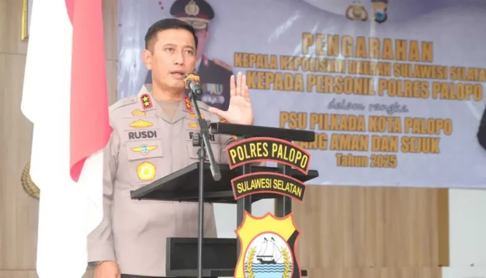 Jelang PSU Pilwalkot, Kapolda Sulsel Tekankan Netralitas dan Stabilitas Keamanan di Palopo