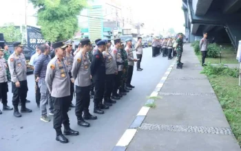 2.225 Personel TNI-Polri Kawal Aksi May Day di Makassar 3 2.225 Personel TNI-Polri Kawal Aksi May Day di Makassar