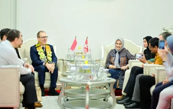 Bahas Energi Bersih hingga Pendidikan Vokasi, Wagub Sulsel Terima Dubes Swiss di Makassar