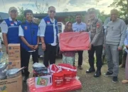 Dinsos Pangkep Salurkan Bantuan untuk Korban Kebakaran di Desa Kabba