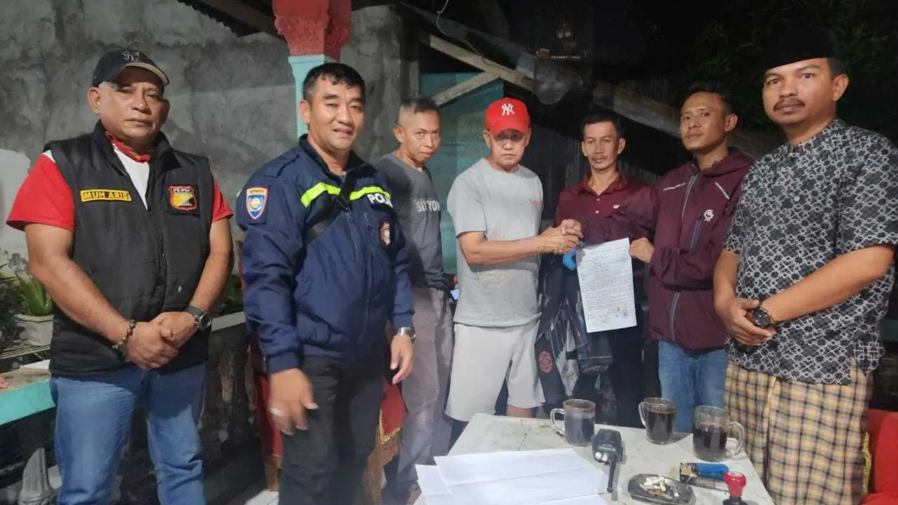 Problem Solving Bhabinkamtibmas Bitowa Berbuah Damai, Kasus Pengrusakan Pagar Diselesaikan Kekeluargaan