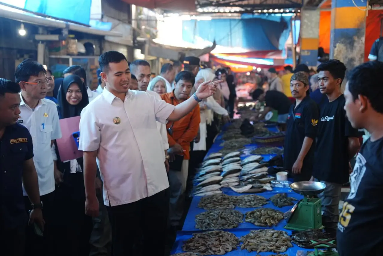 Bupati MYL Sidak Pasar Jelang Iduladha, Harga dan Stok Pangan Dipastikan Aman