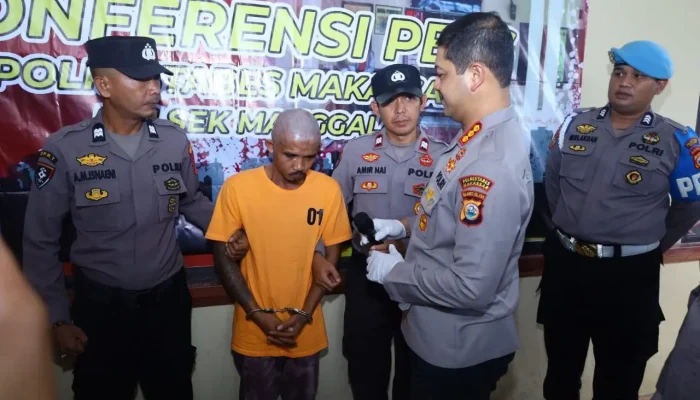 Kapolrestabes Makassar Ungkap Penangkapan Pelaku Penikaman Maut di Manggala