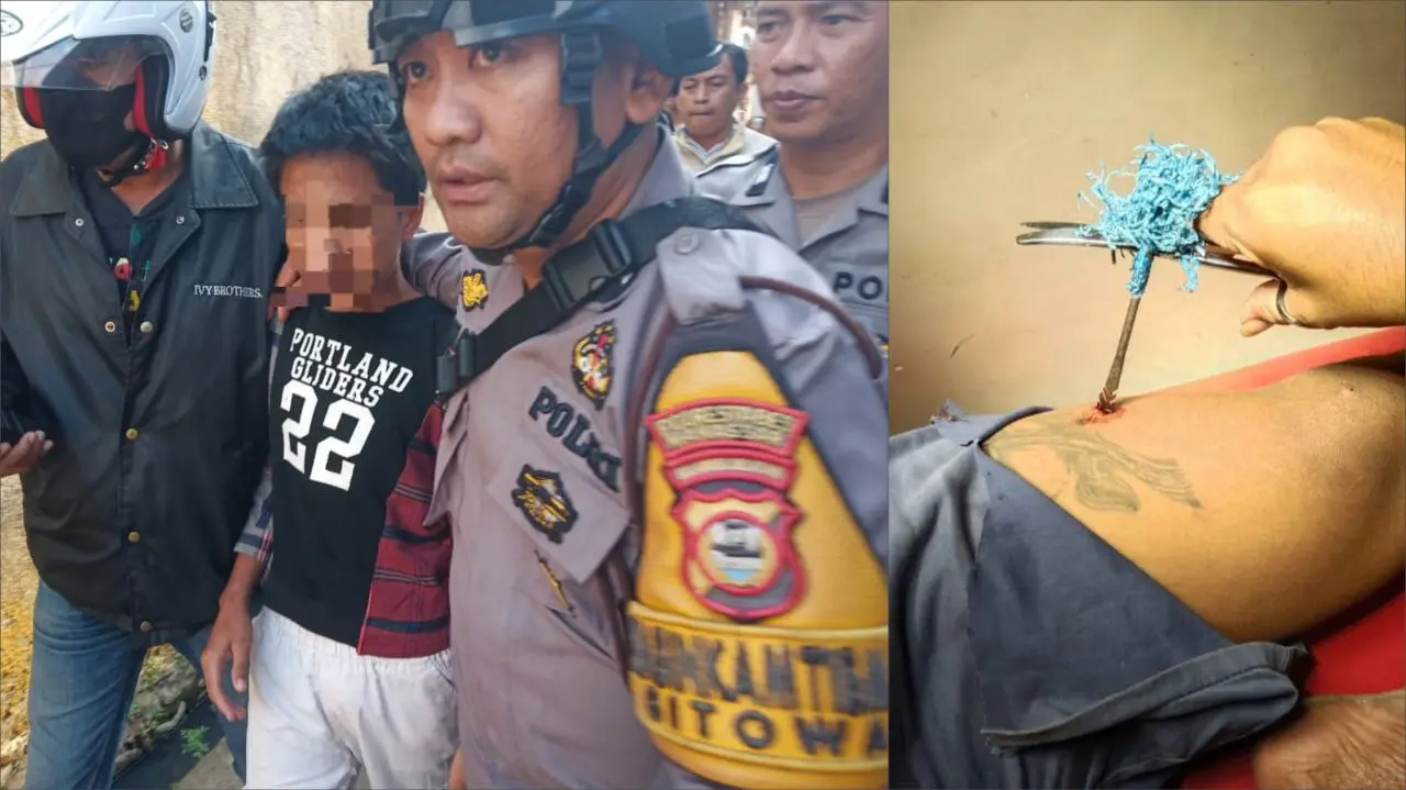 Pelajar 16 Tahun di Makassar Serang Pria dengan Busur Saat Pesta Ballo