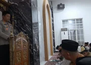 Wakapolrestabes Makassar Subuh Berjamaah di Masjid Jami Tamangapa, Ajak Warga Peduli Kamtibmas