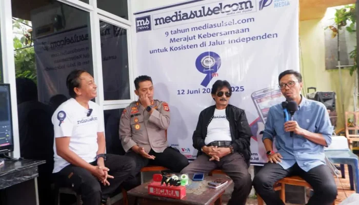 Ulang Tahun ke-9, Mediasulsel.com Gelar Syukuran Penuh Keakraban