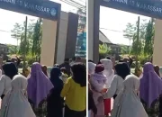 Orang Tua Murid Gelar Aksi Damai di SMAN 10 Makassar, Polsek Manggala Fasilitasi Mediasi