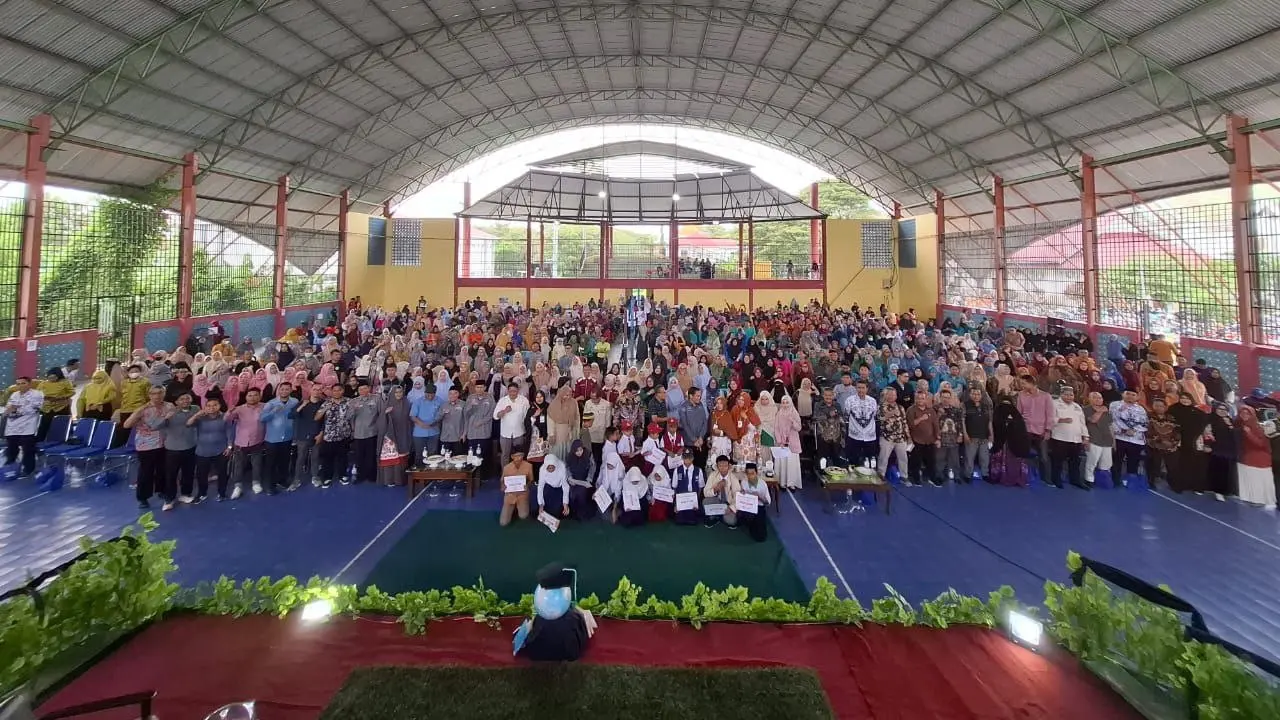 Ribuan Guru Tumpah Ruah di Pinrang, TPN XII Angkat Tema Pendidikan dan Iklim Sekolah