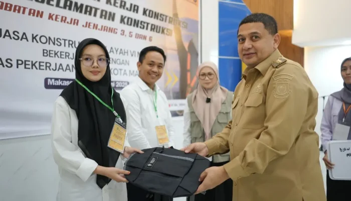 Dinas PU Makassar Raih Penghargaan Nasional, Wali Kota Hadiri Uji Sertifikasi Konstruksi