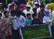 Sambut Tahun Baru Islam, Perwim dan MDTA At-Tawfiq Gelar Pawai Muslimah dan Santri di Biring Romang