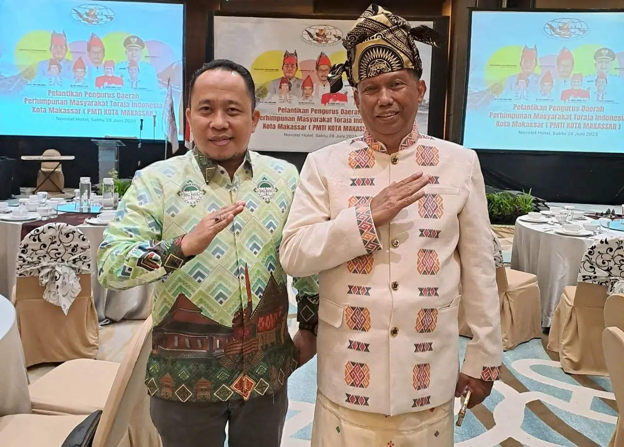 Tadda Hadiri Pelantikan PD PMTI Makassar, Tekankan Sinergi Toraja-Luwu Raya