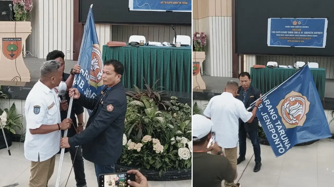 Suharmin Qilank Terpilih Aklamasi Pimpin Karang Taruna Jeneponto 2025–2030