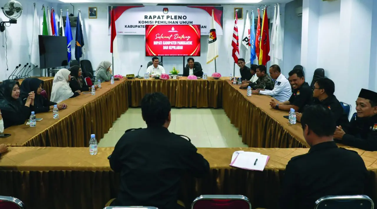 Bupati MYL Kunjungi KPU Pangkep, Dorong Sinergi untuk Pendidikan Pemilih dan Generasi Muda