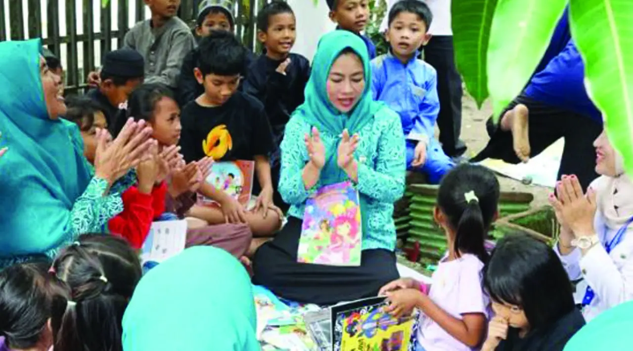 Bunda Literasi Sidrap Dorong Anak Usia Dini Melek Literasi Lewat Dongeng dan Cerita