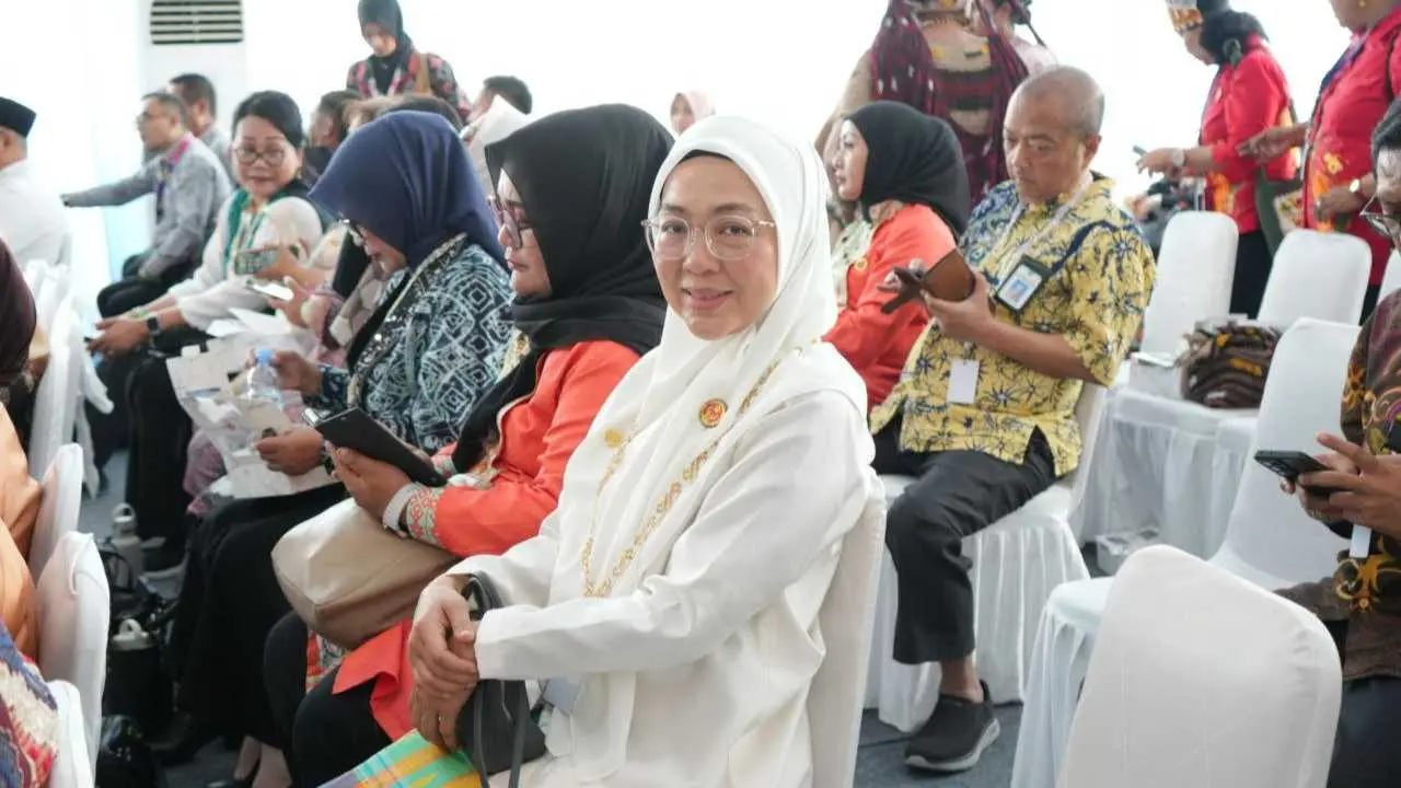 Dekranasda Makassar Hadiri Puncak HUT ke-45 Dekranas, Melinda Aksa Dorong Perajin Naik Kelas