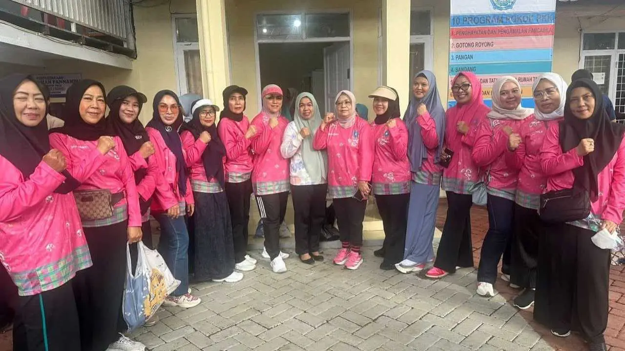 TP PKK Makassar Turun Langsung Dukung Persiapan Lomba Kelurahan Panampu