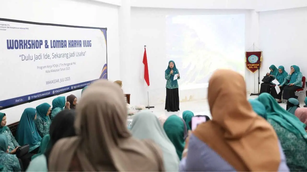 Ketua PKK Makassar Ajak UMKM Manfaatkan Vlog untuk Promosi dan Naik Kelas