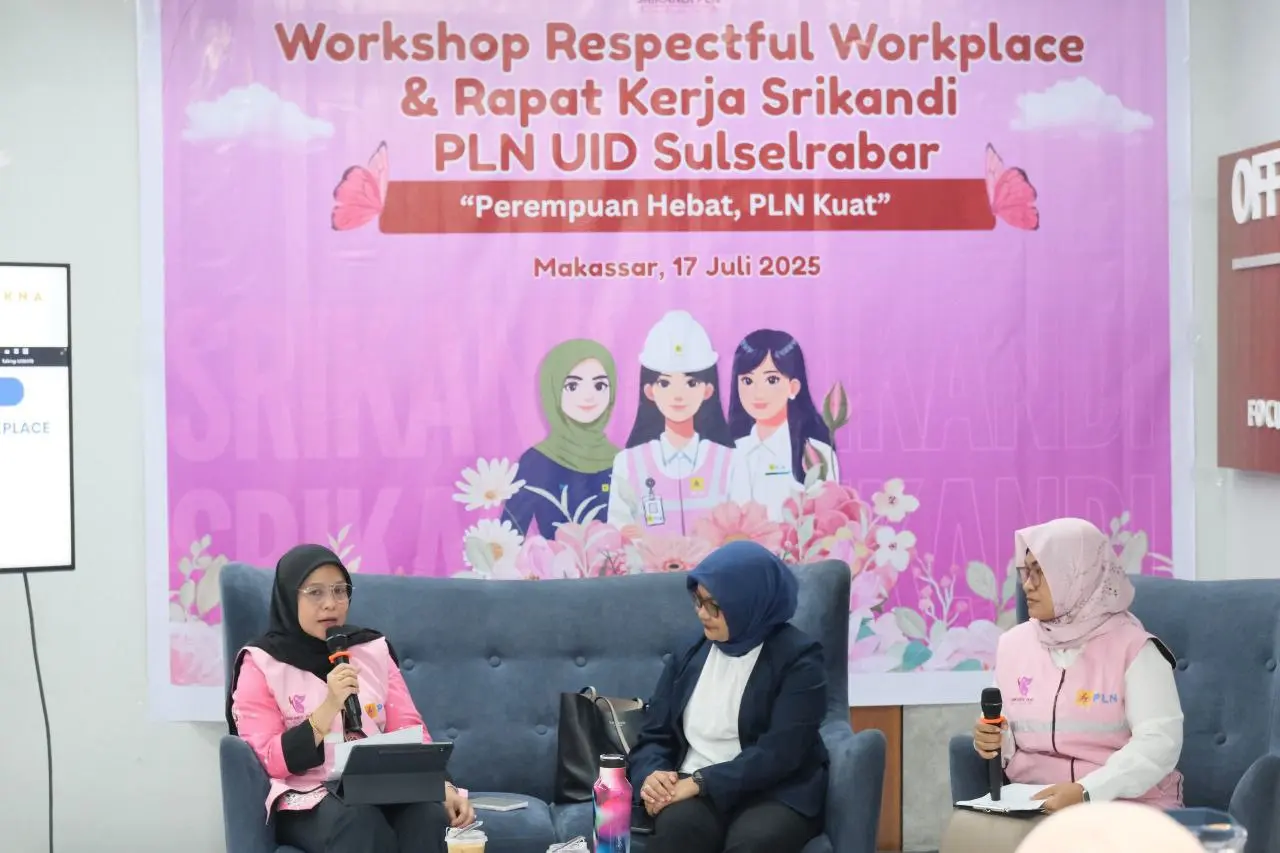 PLN UID Sulselrabar Gelar Workshop Respectful Workplace dan Rapat Kerja Srikandi