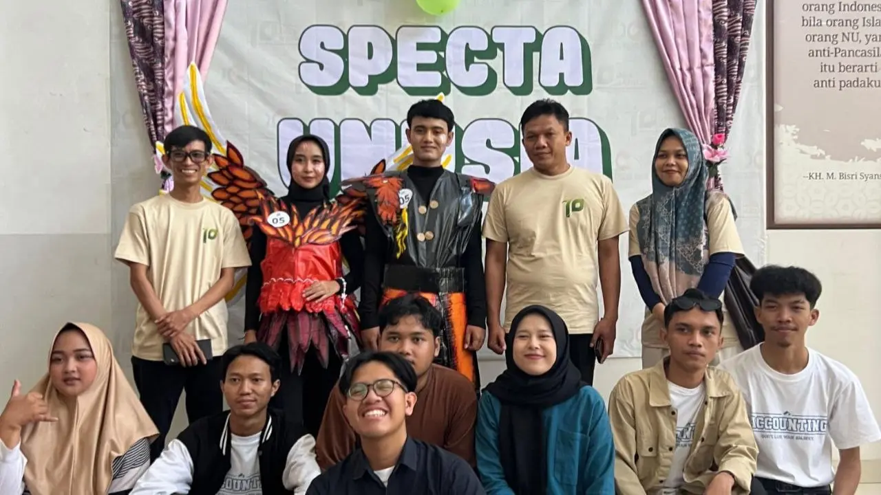 Mahasiswa Akuntansi UNUSIA Raih Juara III Fashion Show Daur Ulang “Wasted to Wonder”