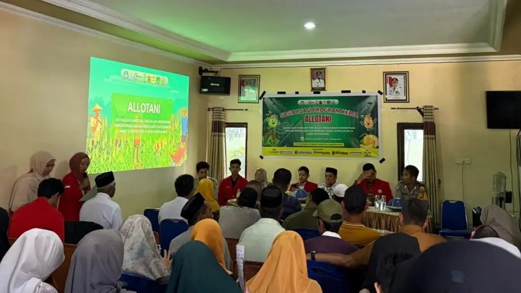 Mahasiswa Unhas Gerakkan Pemuda Tani Maros Lewat Program ALLOTANI