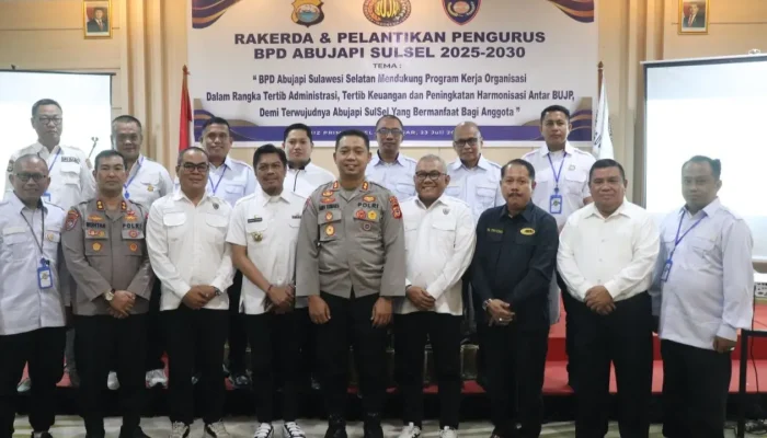 BPD ABUJAPI Sulsel Gelar Rakerda dan Pelantikan Pengurus Periode 2025–2030
