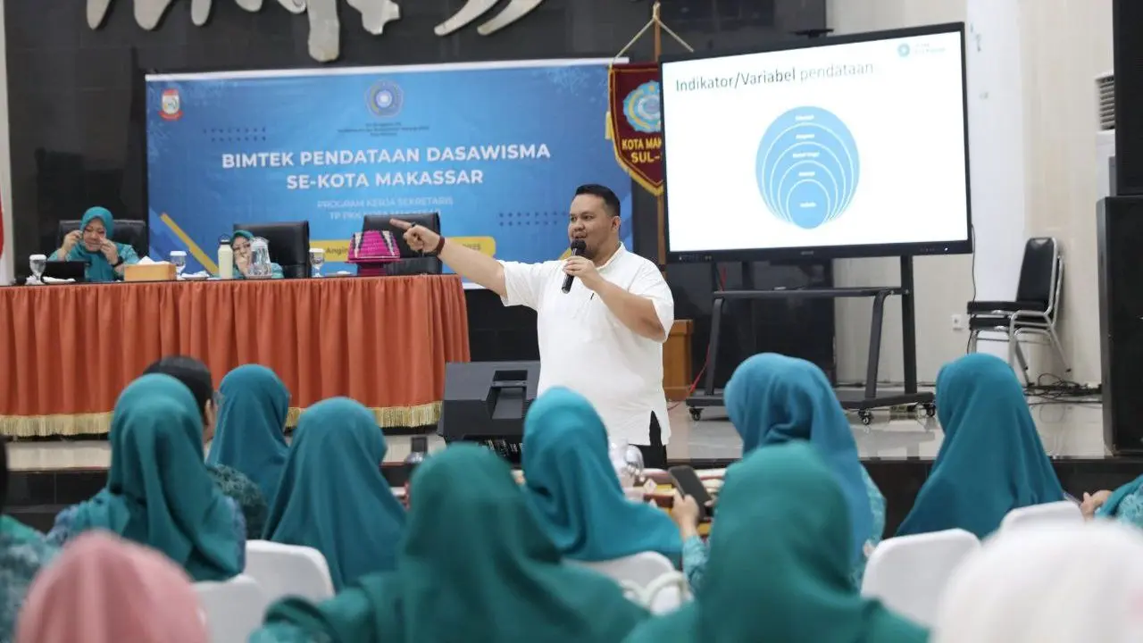TP PKK Makassar Perkuat Pendataan Keluarga Lewat Bimtek Dasawisma