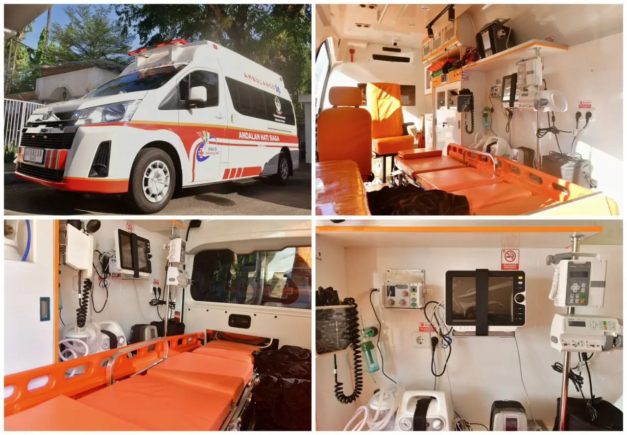 Pemprov Sulsel Luncurkan Mobil Ambulans dengan Fasilitas Ruang Operasi Pertama di Indonesia