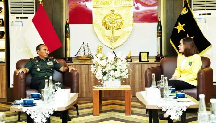 Pemuda Katolik Temui Pangdam Hasanuddin, Sepakat Perkuat Sinergi Sosial dan Penanganan Stunting