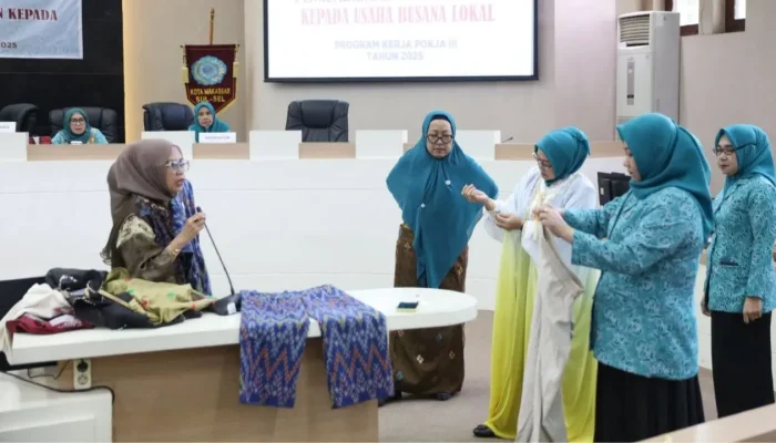 PKK Makassar Dorong Wastra Lokal Jadi Identitas Global, Penjahit Lokal Dapat Dukungan Nyata