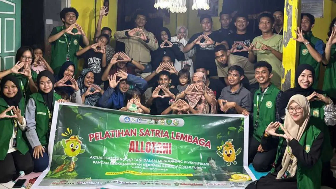 PPK Ormawa KM PILAR Unhas Gelar Pelatihan Kelembagaan Pemuda Tani di Maros