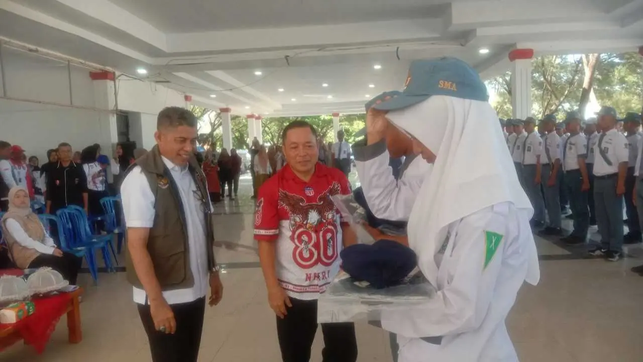 75 Siswa-siswi Berbagai Sekolah Lanjutan Atas di Jeneponto Ikuti Pembukaan Pemusatan Latihan Paskibraka 2025