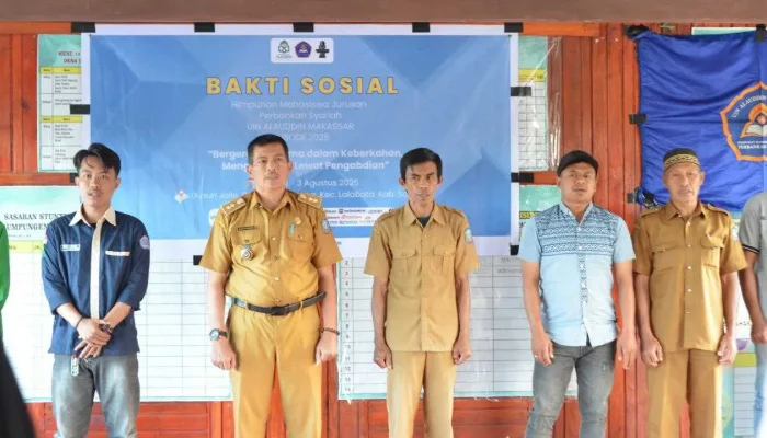 HMJ Perbankan Syariah UIN Alauddin Gelar Baksos di Soppeng, Gaungkan Edukasi Keuangan Islam