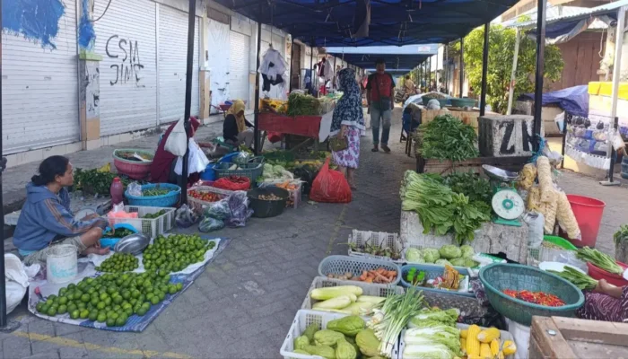 Aktivitas Perdagangan di Pasar Pa’baeng-baeng Kembali Bergeliat Pasca Penertiban Pedagang di Bantaran Kanal Jongaya